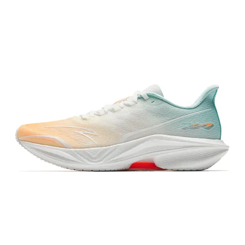 Anta MACH 5.0 Low top Nitrogen Technology Training Racing Running Shoes Men's White Green Orange