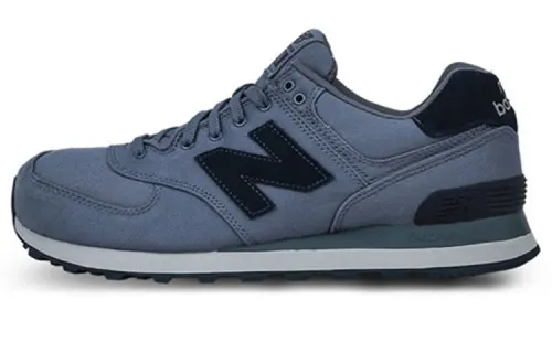 New Balance 574 Series Canvas Low Top Blue