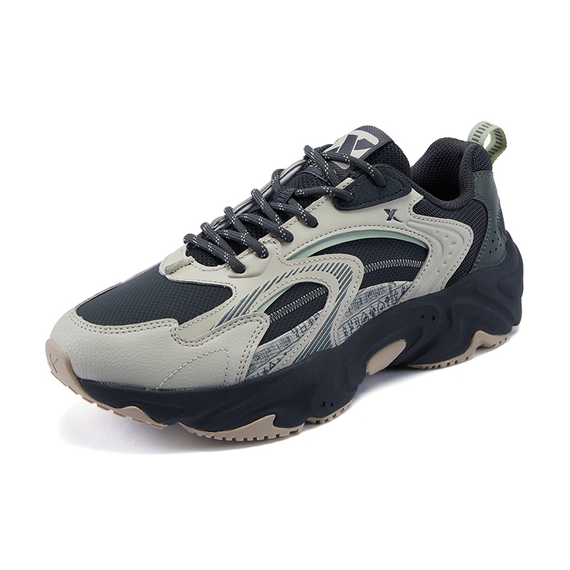 XTEP Cat Claw Cushioning, Slip Resistant, Abrasion Resistant, Coverage, Lightweight, Rebound Low top