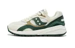 Saucony Shadow 6000 Support Low top Running Shoes Unisex Beige Green