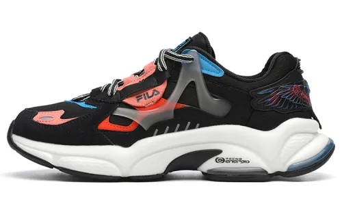 FILA FUSION FILA FUSION Marcelo Burlon Cushioning, Wear Resistant Low top Chunky Sneakers Men's Black
