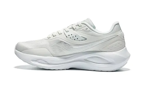 Saucony Phoenix LS Firebird Slip Resistant Abrasion Resistant Low top Running Shoes Women's White
