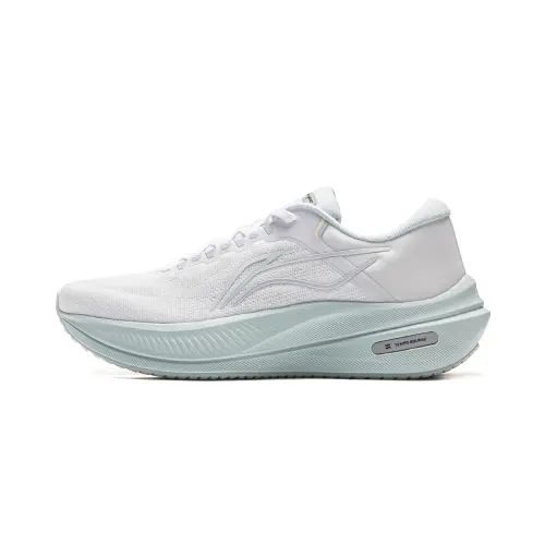 Li Ning Yueying 5 Low top Sky Wave Technology Casual Running Shoes Women's Standard White