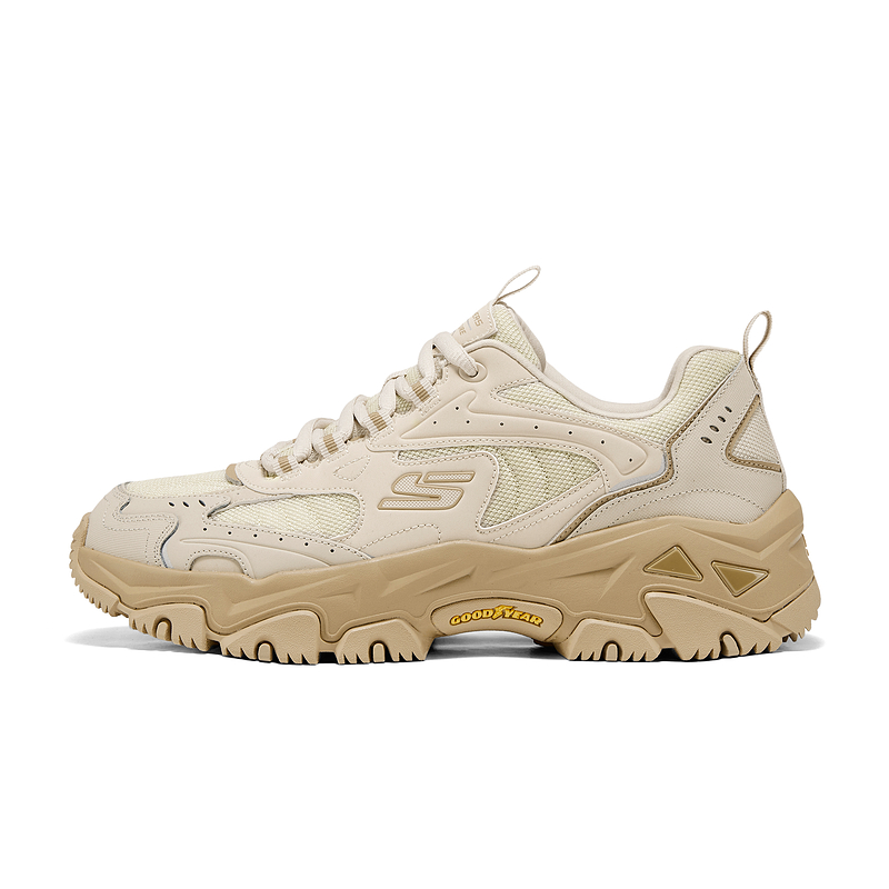 Мужские кроссовки Skechers D'Lites Hiker (бежевые)