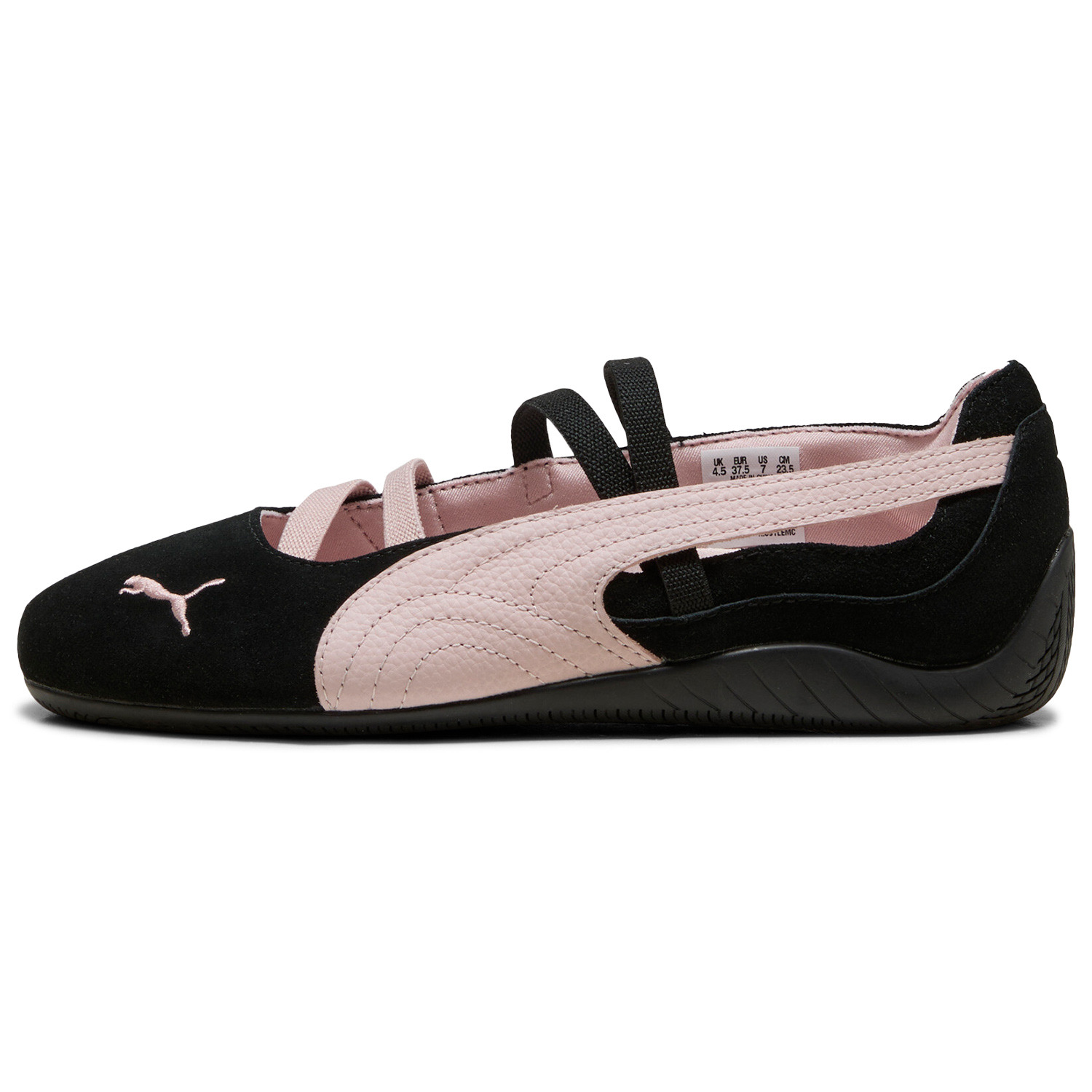 Женские туфли PUMA Speedcat Ballet (черно-розовые)
