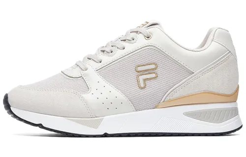 FILA Fila Fmc Victoria height-increasing running shoes fabric synthetic leather low-top running shoes women's plain color