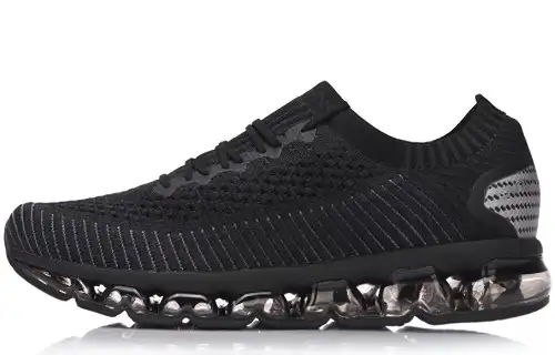 Li Ning Air Curved 2018 Cushioning Low top Running Shoes Women's Standard Black