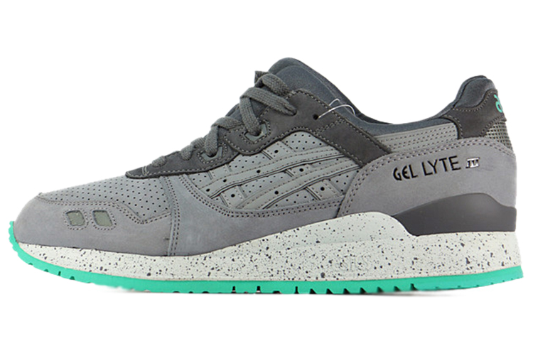Asics Gel Lyte 3 Comfortable Abrasion Resistant Low top Running Shoes Men's Dark Gray