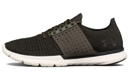 Under Armour Comfortable Textile, TPU Abrasion Resistant Cushioning Breathable Lightweight Low top Running Shoes Unisex