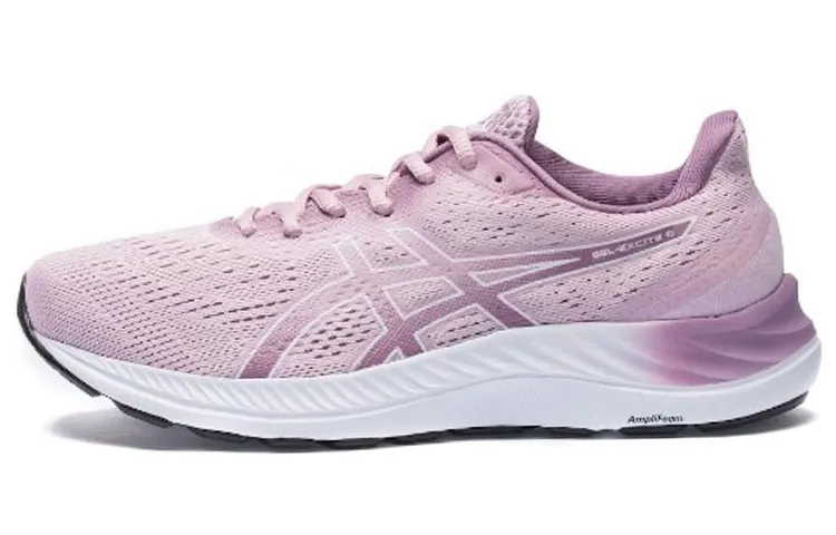 Asics Gel Excite 8 Comfortable And Breathable Low top Running Shoes Women's Light Pink