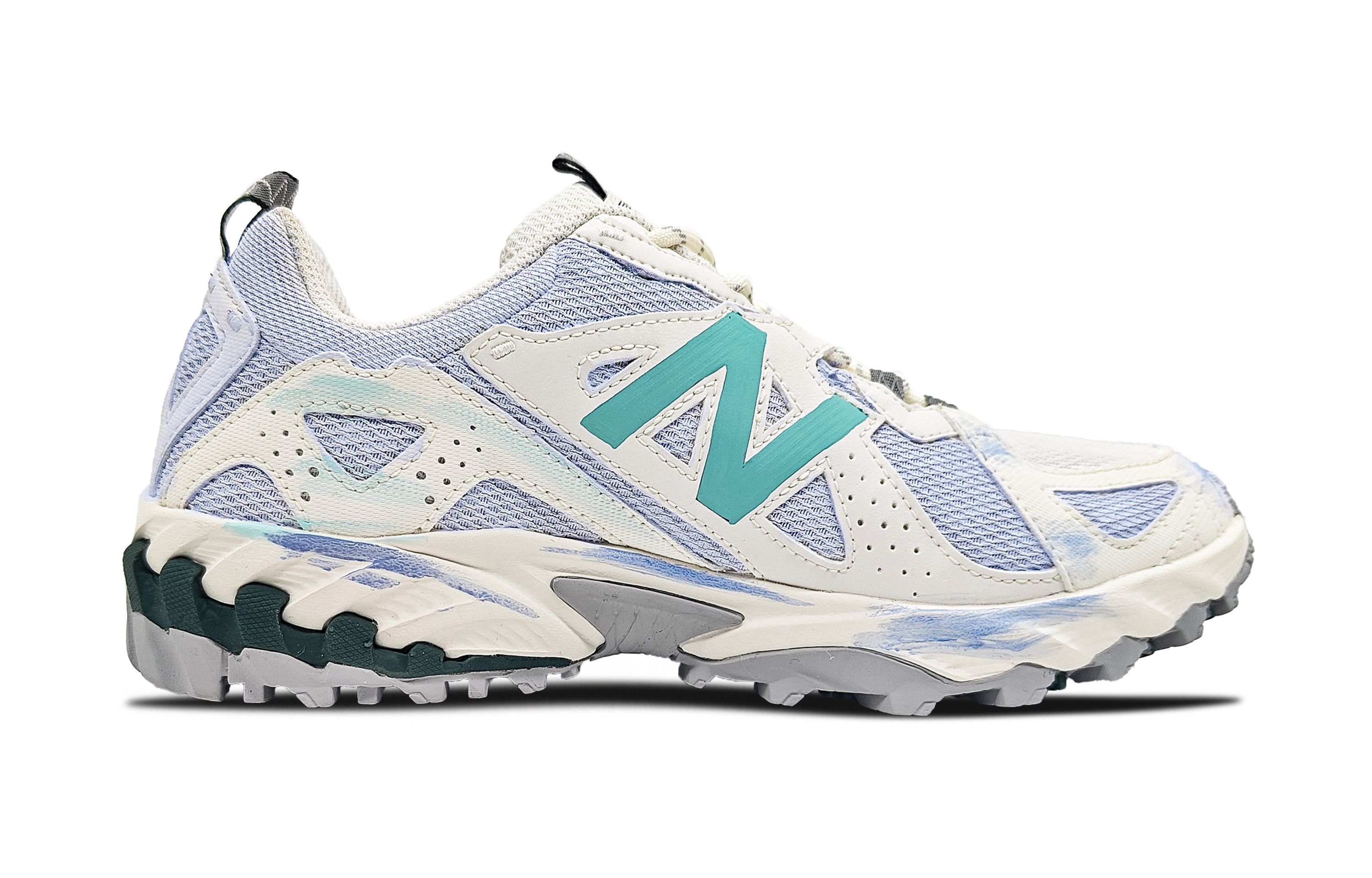 New Balance 610T Dreamy Realm Textile, Leather Slip Resistant Abrasion Resistant Low top Outdoor Shoes Unisex