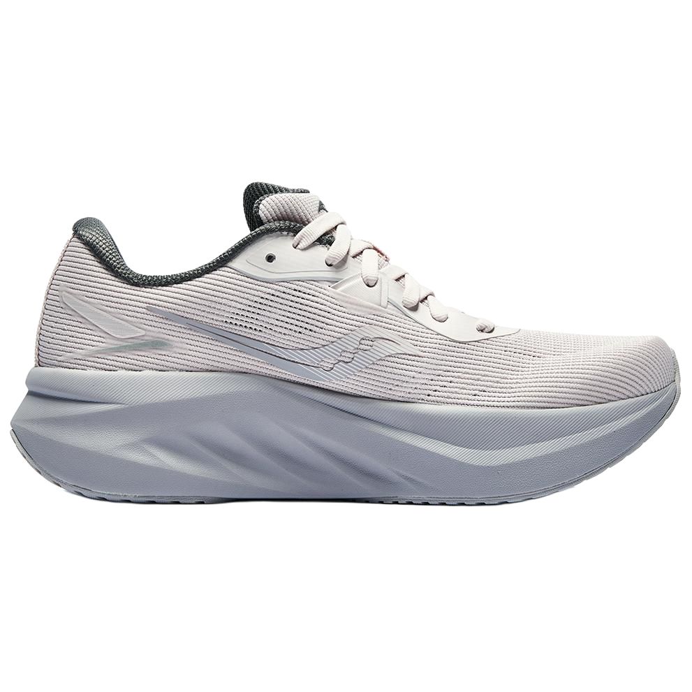 Saucony TIDE Wave 3 Slip Resistant Abrasion Resistant Low top Running Shoes Women’s Gray Purple