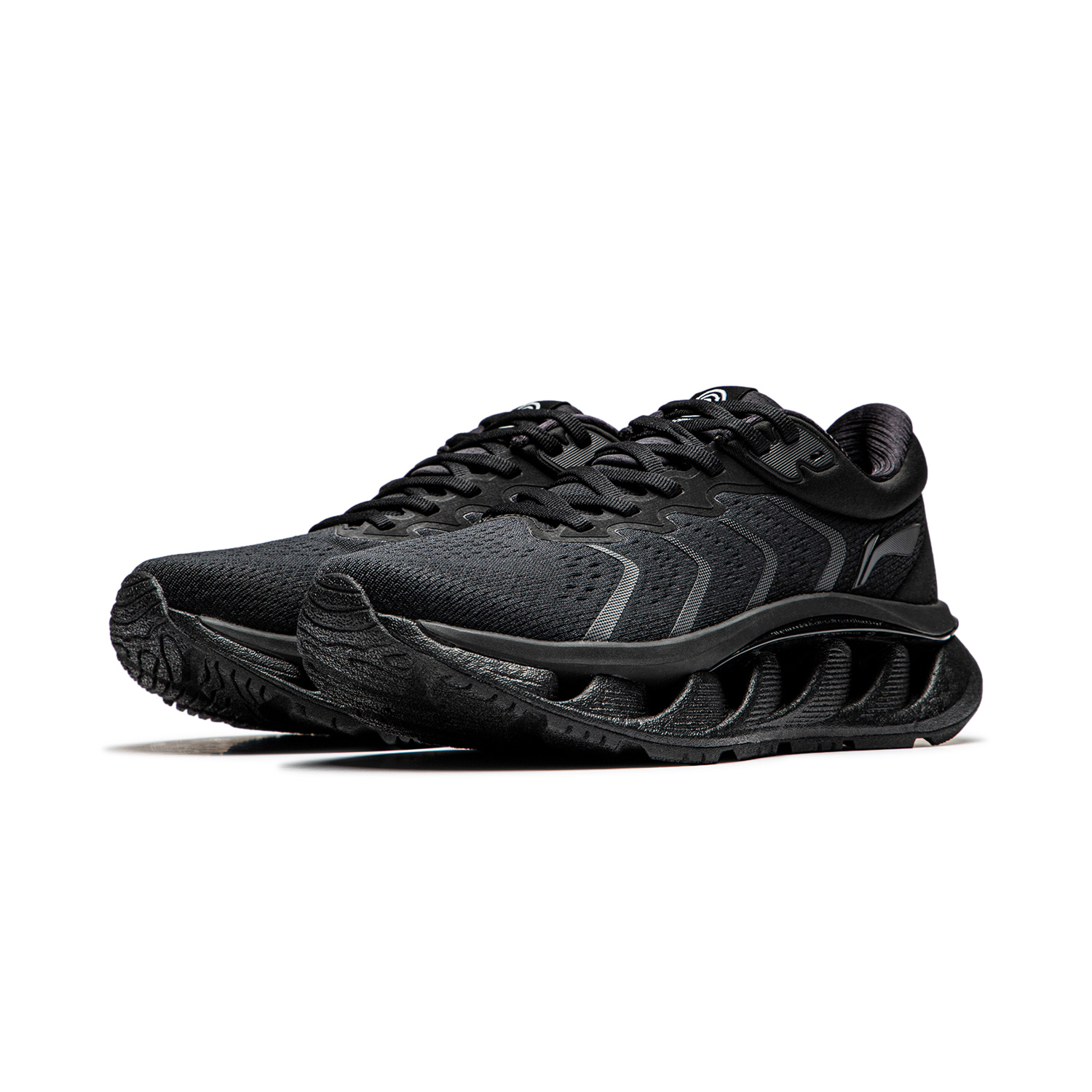 Li Ning Abrasion Resistant Abrasion Resistant Low top Running Shoes Women’s Black