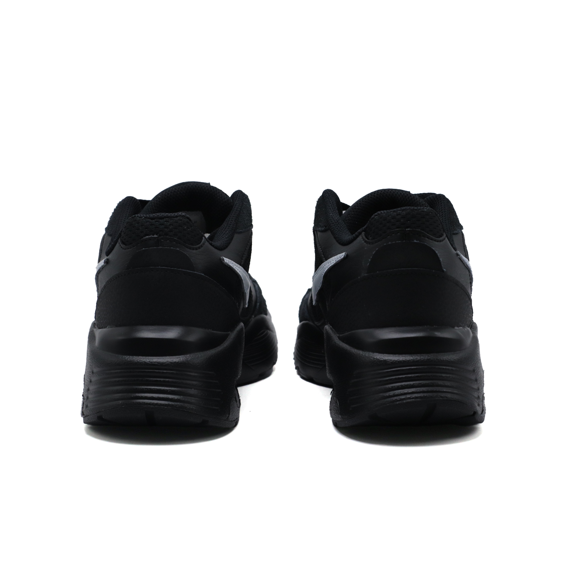 Nike Air Max Fusion Abrasion Resistant Low top Running Shoes Men’s Black White