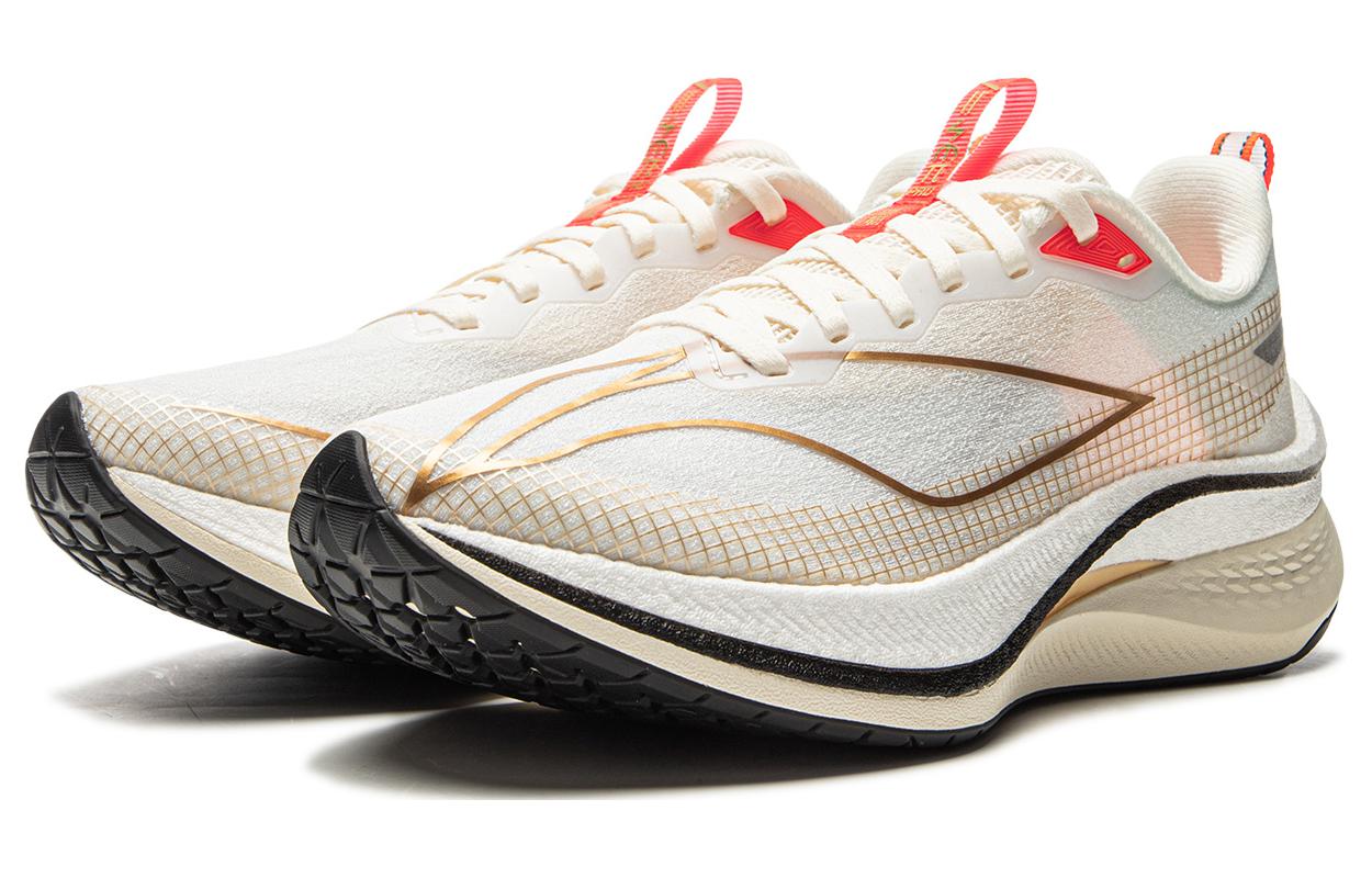 Li Ning Red Hare 7 Pro Cushioning Slip Resistant Low top Running Shoes Women’s Standard White