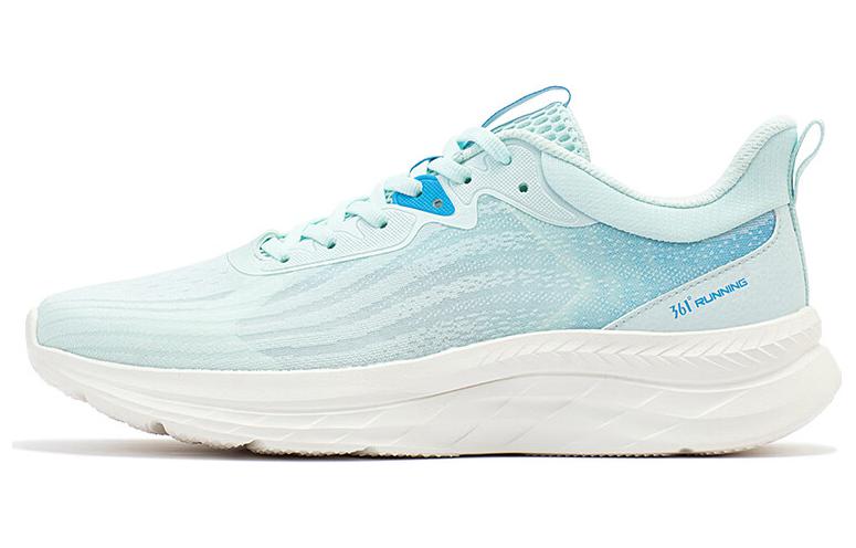 361° Comfortable Cushioning Slip Resistant Abrasion Resistant Low top Running Shoes Men’s Blue White