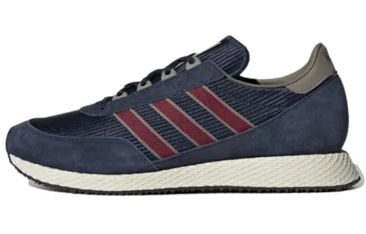 Adidas Originals Glenbuck Running Shoes Men's Low Top Blue/Red