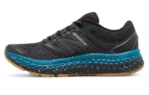 New Balance 1080 Running Shoes Women's Low Top Black/Thunder Blue