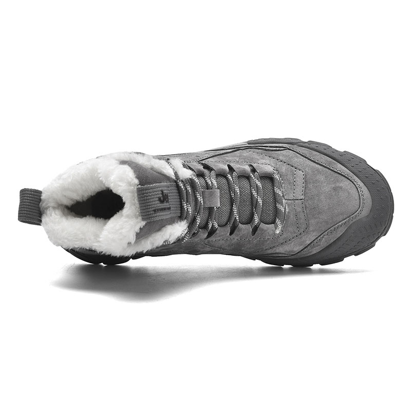 Jeep Pigskin High top Outdoor Shoes Men’s Gray