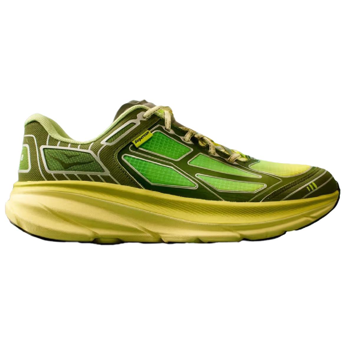 SUPERVSN x HOKA ONE ONE CLIFTON ONE 9 Running Shoes Unisex Green