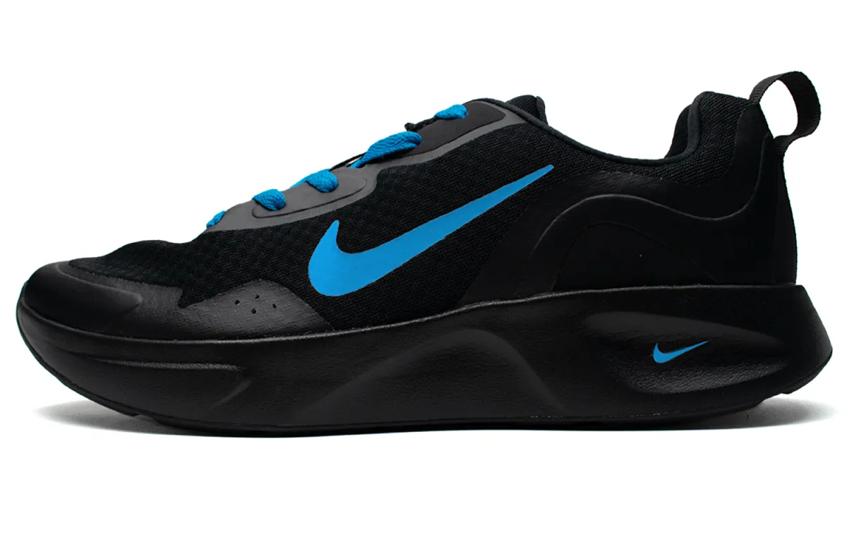 Nike Wearallday Low top Running Shoes Men's Black Blue