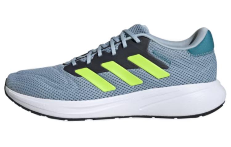 Adidas Response Abrasion Resistant Breathable Low top Running Shoes Unisex Blue Green