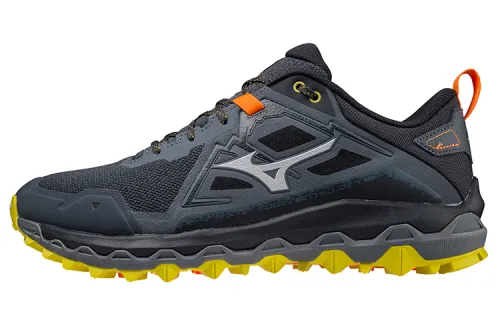 Mizuno Mujin 8 Running Shoes Men's Low Top Black/Blue