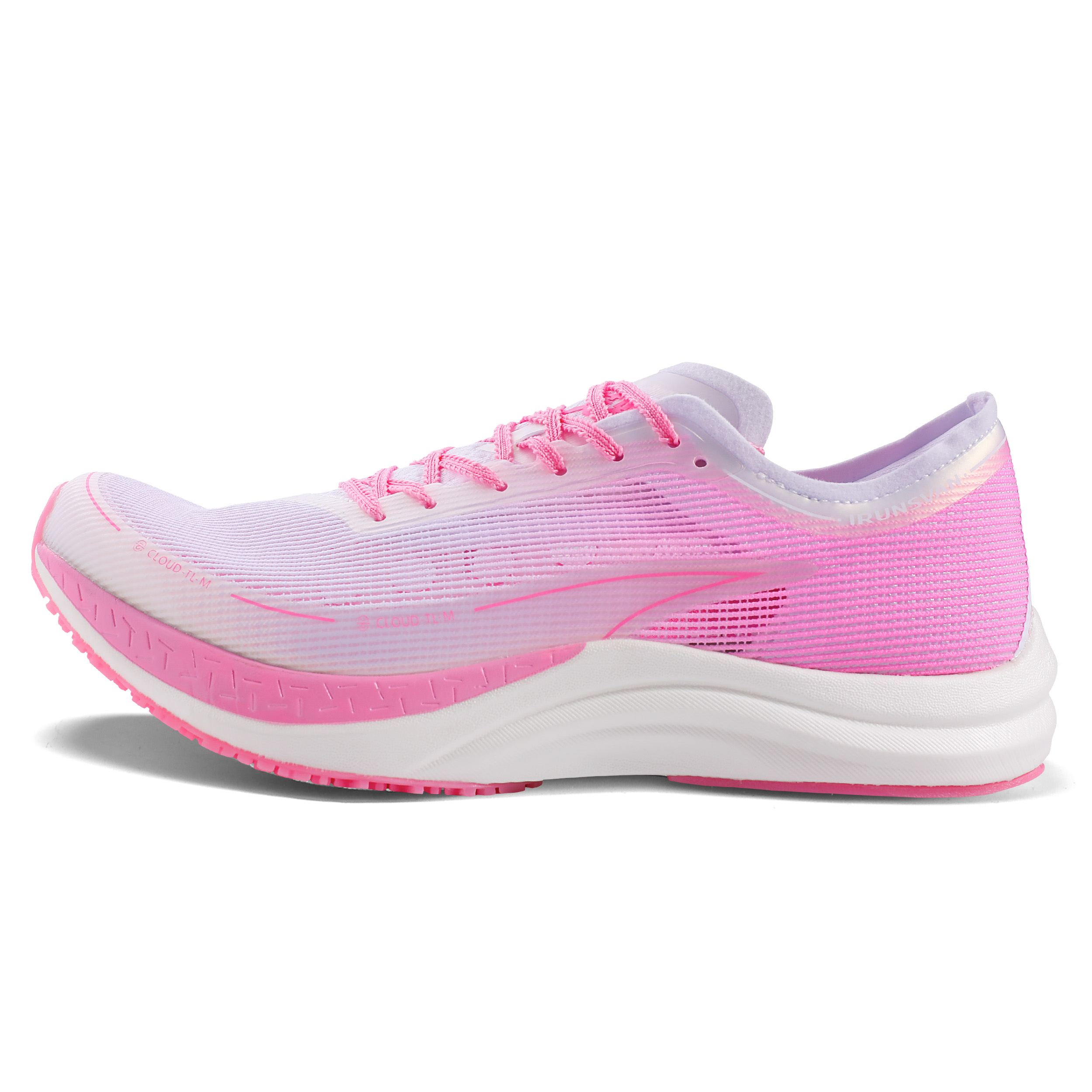 IRUNSVAN Low top Running Shoes Unisex Cherry Blossom Pink