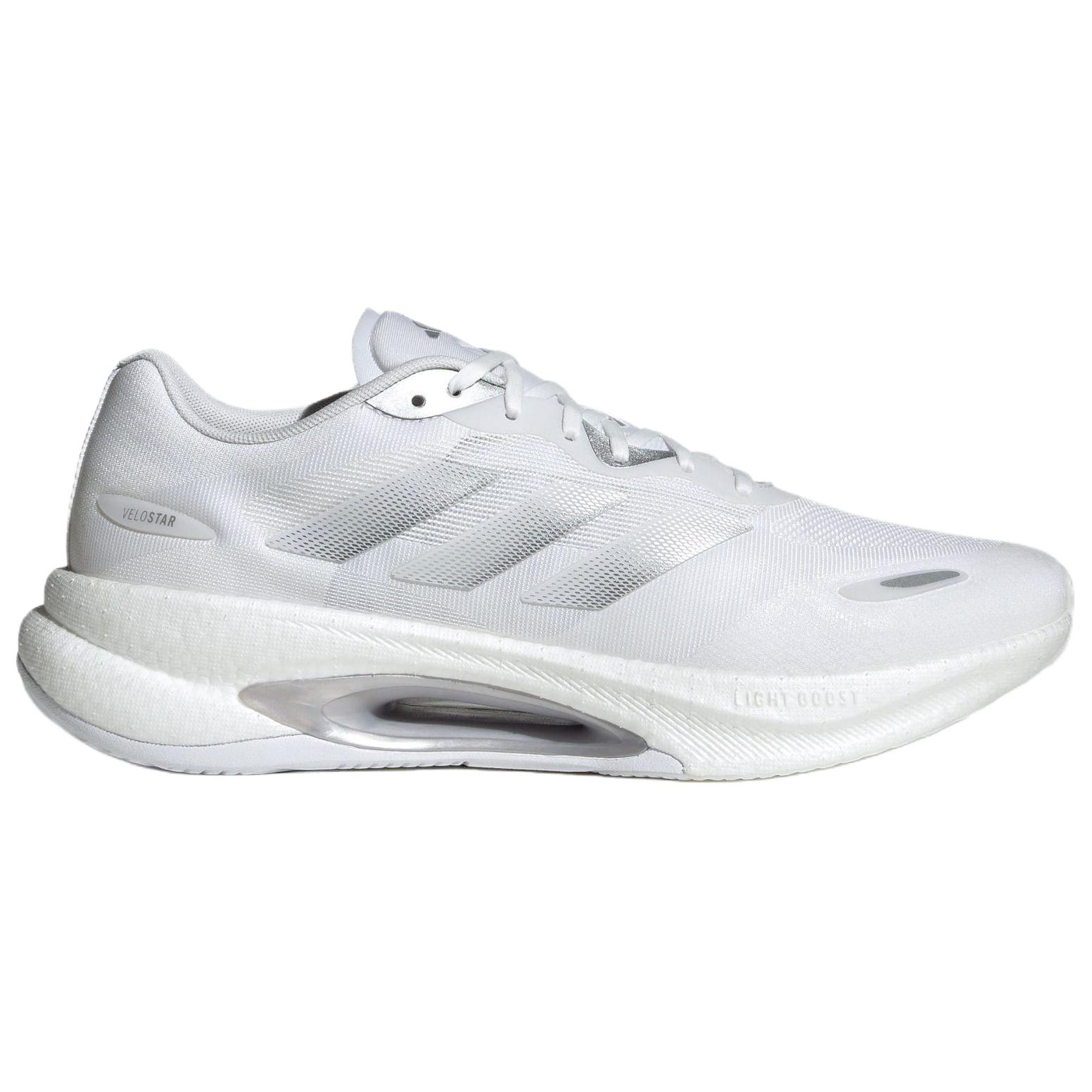 Adidas VELOSTAR PU, Textile Low top Casual Running Shoes Unisex White