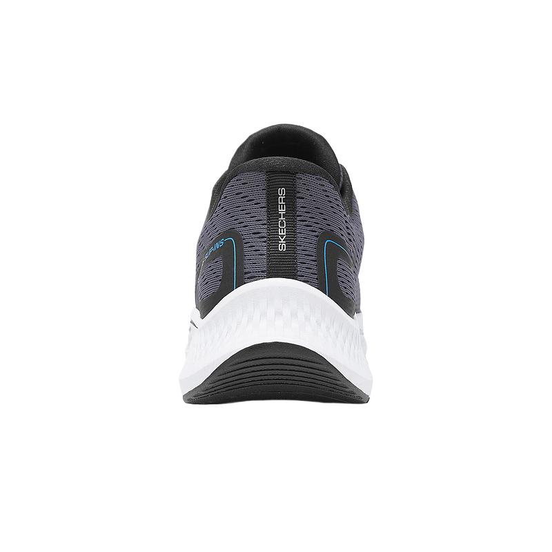 Skechers MEN’S GO Abrasion Resistant Breathable Low top Running Shoes Men’s Gray Black