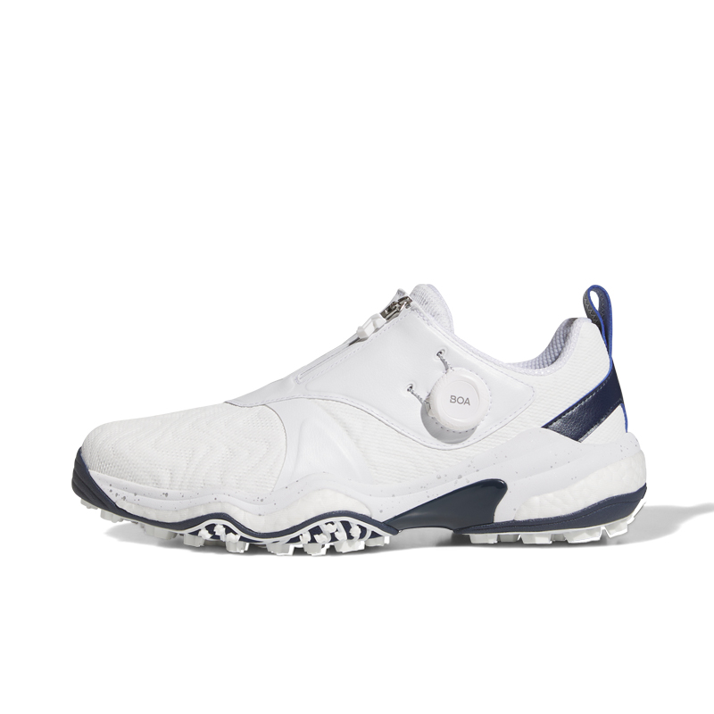 Adidas Codechaos Boa 25 Spikeless Golf Cloud White Silver Metallic Collegiate Navy