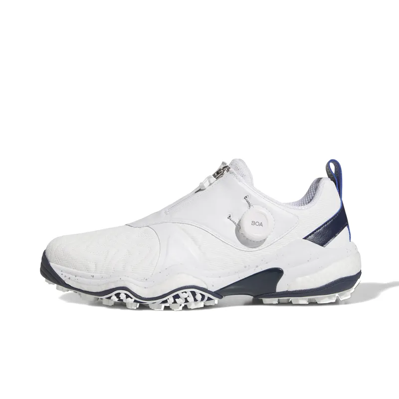 Adidas Codechaos Boa 25 Spikeless Golf Cloud White Silver Metallic Collegiate Navy