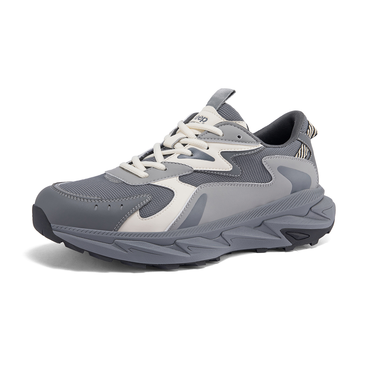 Jeep Retro Sports Low top Outdoor Shoes Men’s Gray