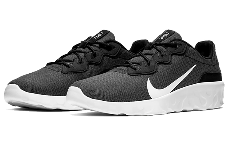 Кроссовки Nike React EXP (черно-белые) — Чёрный / белый — фото 3
