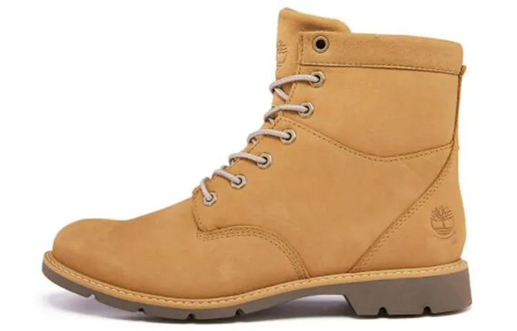 Timberland Euro Hiker 6 Inch Waterproof Hiking Wide Fit Shoes 'Wheat' Women's