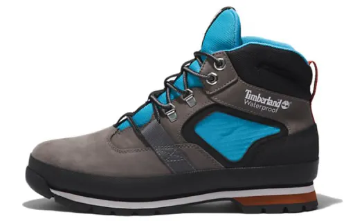 Timberland Euro Hiker Chukka Abrasion Resistant Ankle Length Outdoor Boots Black Blue