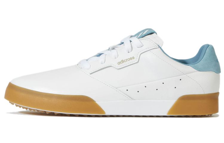 Adidas Adicross Golf Shoes Men's Low Top White/Blue