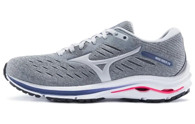 Mizuno Rider 24 Fabric Cushioning Abrasion Resistant Breathable Coverage Rebound