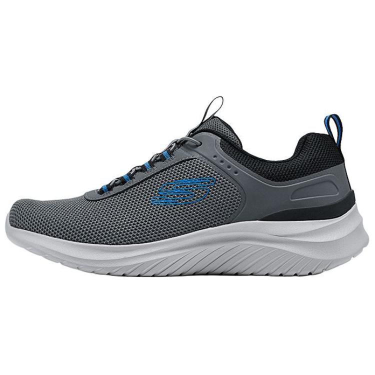 Skechers Low top Casual Running Shoes Men’s Gray Black