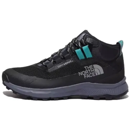 THE NORTH FACE M Cragstone Mid WP Fabric Comfortable Abrasion Resistant Breathable Mid top Outdoor Shoes Men's Black