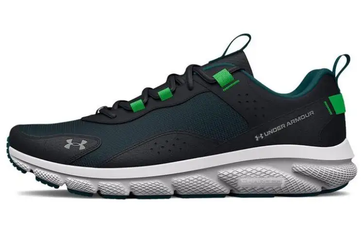 Under Armour Charged Verssert Reflect Running Shoes 'Black Green'