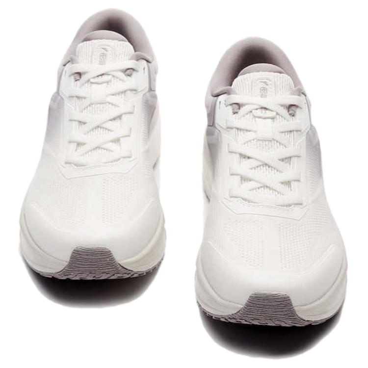 Anta Shen Xing 12 Cushioning Lightweight Low top Training Running Shoes Women’s Ivory White Magic Carpet Gray