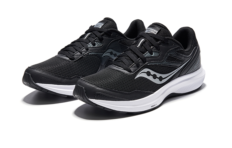 saucony Cohesion 16 Wide ‘Black White’