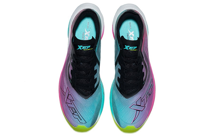 XTEP 160X 3.0 Fabric Cushioning Slip Resistant Abrasion Resistant Breathable Lightweight Rebound Low top Running Shoes