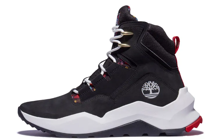 Timberland Madbury Side Zip Sneaker Boots 'Black Nubuck' Women's