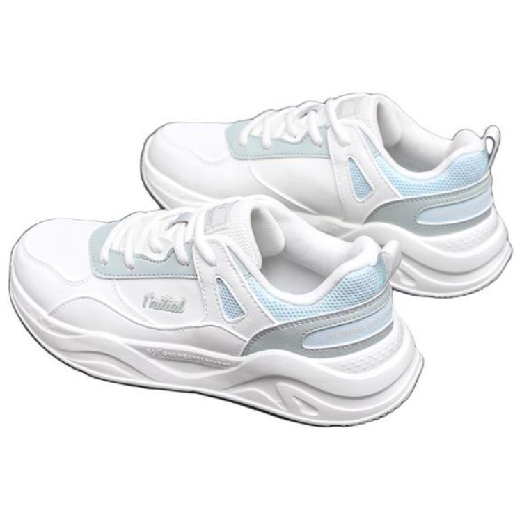 361° Abrasion Resistant, Breathable, Lightweight Low top Running Shoes Women’s White Blue