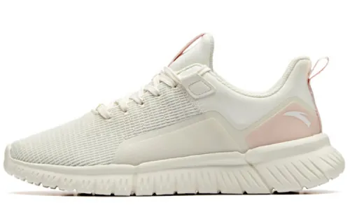 ANTA Running Shoes Women's Low Top Ivory White