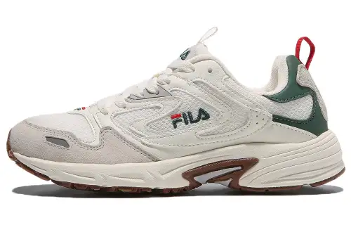 FILA Katmai Low top Running Shoes Men's White Green Korean Style