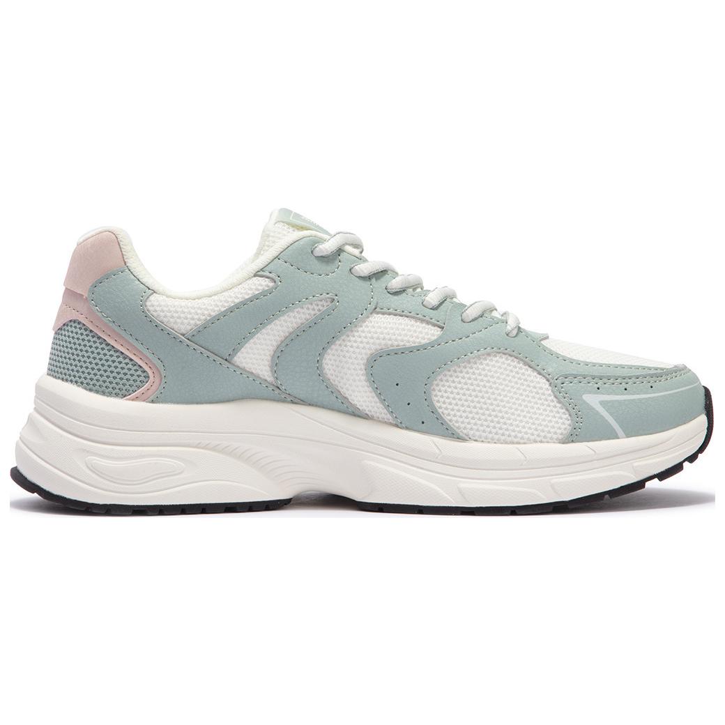 361° Abrasion Resistant Slip Resistant Low top Casual Running Shoes Women’s Green White