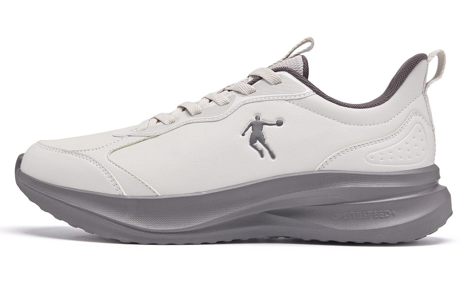QIAODAN Cushioning Slip Resistant Abrasion Resistant Breathable Lightweight Rebound Low top Q LITESPEED Technology